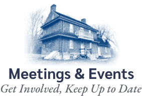 Meetings &amp; Events - Get Involved, Keep up to Date